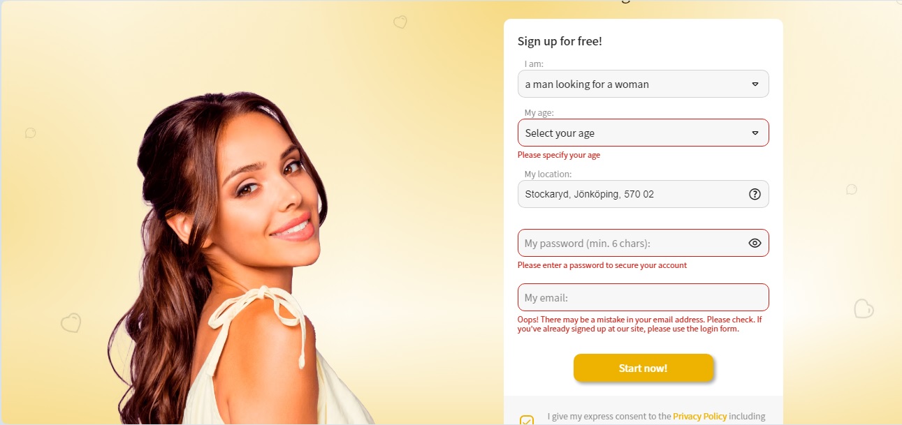 OneNightFriend official Website